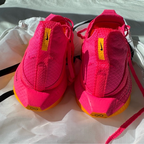 Nike Air Zoom Alphafly Next 2% Hyperlink Pink Laser Orange Women’s size 8.5 - Picture 4 of 7